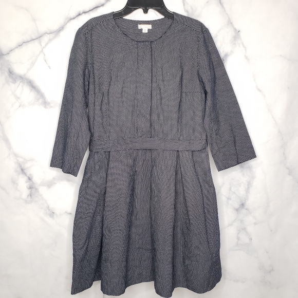 Gap 1/2 sleeve polka dot dress - Picture 1 of 4